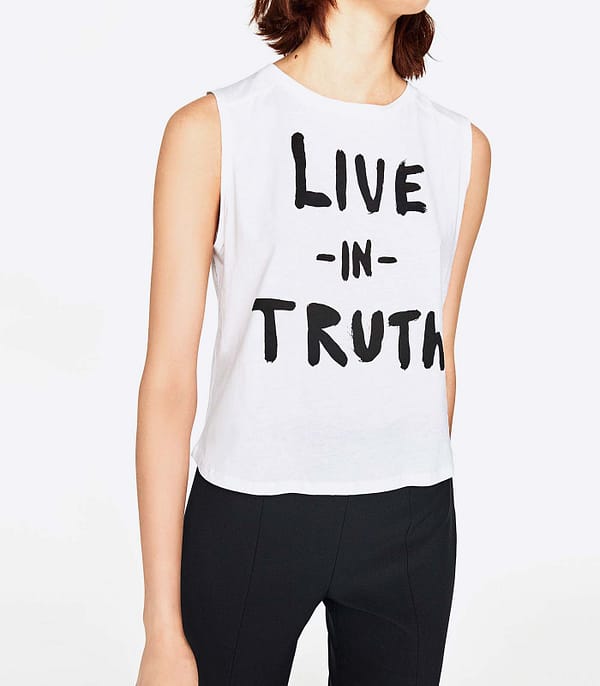 Text Printed T-Shirt